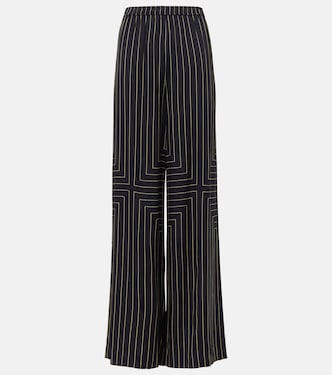 Hulin silk-blend wide-leg pants | Joseph