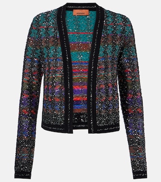 Cárdigan de lamé con cinturón | Missoni
