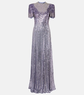 Verzierte Robe Jourdain | Jenny Packham