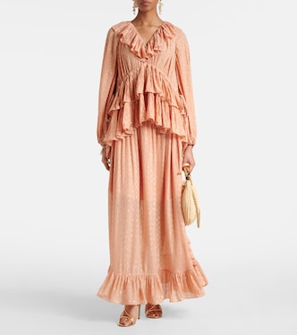 Gonna lunga Rhiannon con volant | Zimmermann