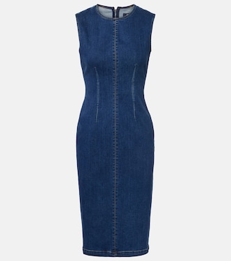 Rennes denim midi dress | AG Jeans
