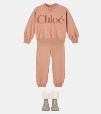 Jogginghose aus Baumwolle | Chloé Kids