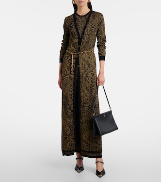 Paisley wool-blend lamé cardigan | Etro