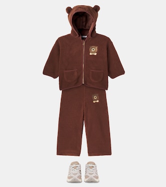 Jogginghose Bear aus Teddyfleece | Mini Rodini