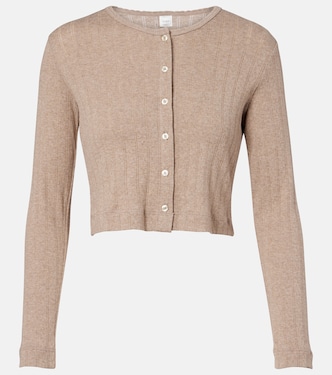 Cropped-Cardigan aus Baumwolle | Leset