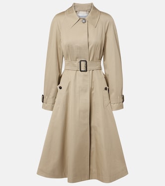 Cotton gabardine trench coat | Burberry