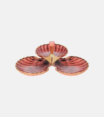 Plat Sirena Trefoil en porcelaine | Jonathan Adler