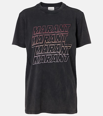 Zoeline printed cotton jersey T-shirt | Marant Etoile