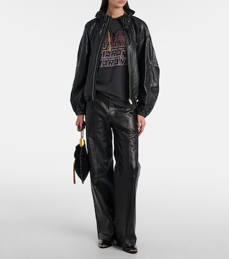 Zoeline印花棉质针织T恤 | Marant Etoile