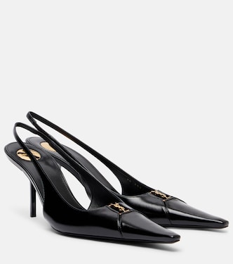 Babylone Breteuil 75 slingback pumps | Saint Laurent