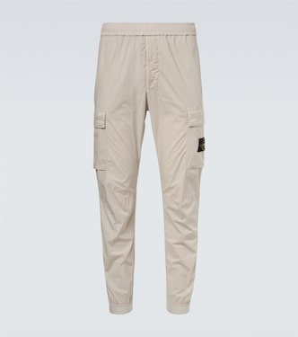Compass cotton-blend cargo pants | Stone Island