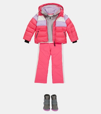 Cotton zipped hooded sweatshirt | Bogner Kids