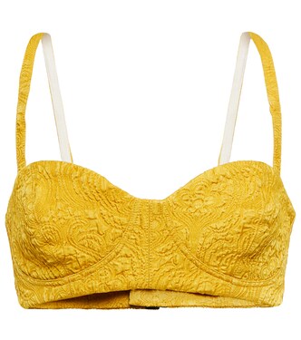 Bralette in jacquard | Dries Van Noten