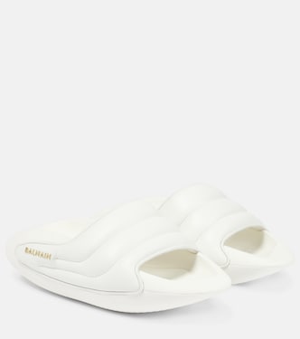 صندل بلاتفورم من الجلد B-IT | Balmain
