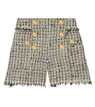 Tweed shorts | Balmain Kids