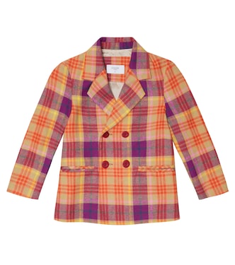 Blazer de algodón a cuadros | Paade Mode