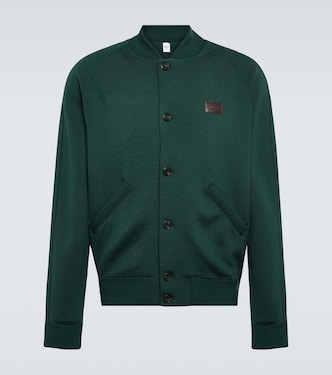 Bomber Scritto en mezcla de lana | Berluti