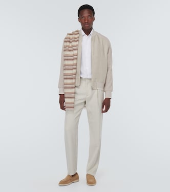 Camicia André in lino a righe | Loro Piana
