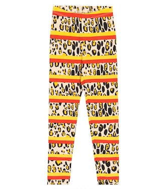 Leggings de algodón estampados | Mini Rodini