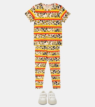 Leggings de algodón estampados | Mini Rodini