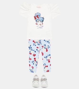x Disney® - T-shirt in jersey con decorazione | Monnalisa