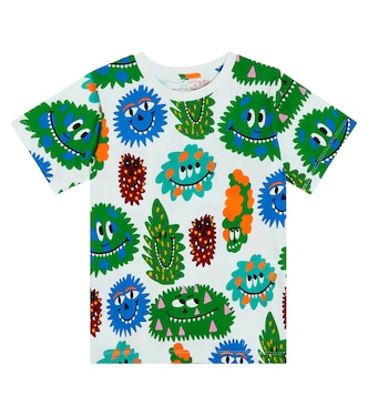Camiseta de algodón estampada | Stella McCartney Kids