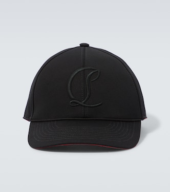 Mooncrest cotton canvas baseball cap | Christian Louboutin