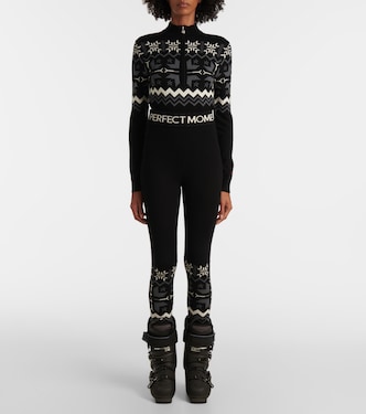 Nordic intarsia wool leggings | Perfect Moment