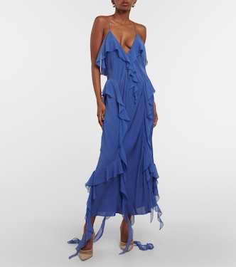 Abito sottoveste Pim in georgette | Khaite