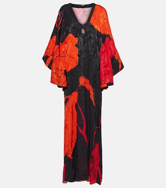 Maxikleid aus Jacquard | Johanna Ortiz