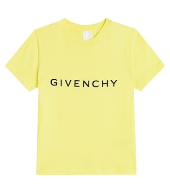 Camiseta de jersey de algodón con logo | Givenchy Kids