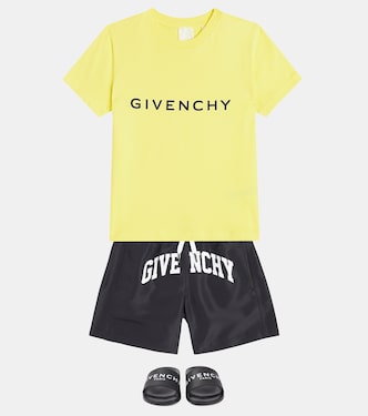 Camiseta de jersey de algodón con logo | Givenchy Kids