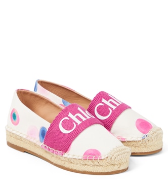 Espadrilles à logo | Chloé Kids