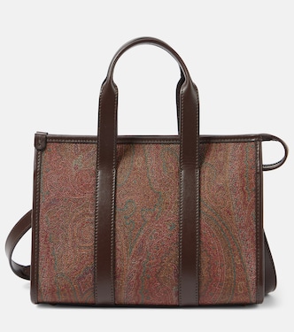 Bauletto Large paisley canvas tote bag | Etro