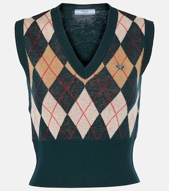 Gilet in lana vergine | Prada