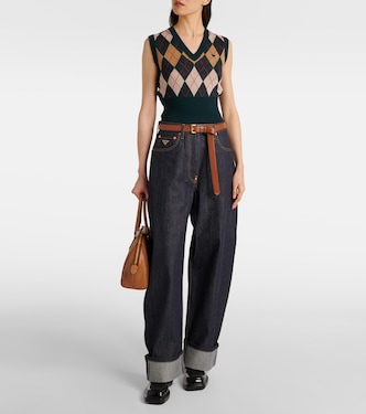 Pullunder aus Schurwolle | Prada