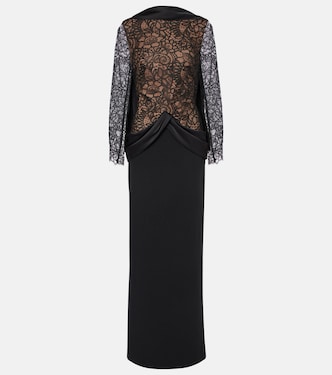 Serryna lace gown | Safiyaa