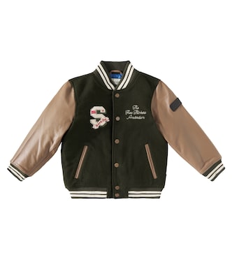 Wool-blend varsity jacket | Scotch & Soda Kids