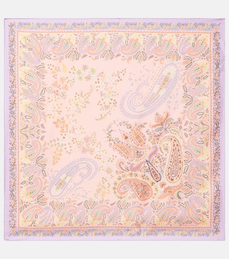 Pañuelo en sarga de seda estampado | Etro
