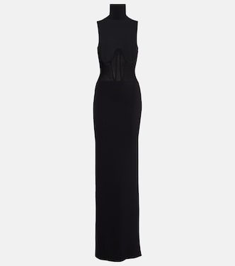 Gwyneth knitted corset maxi dress | Nensi Dojaka