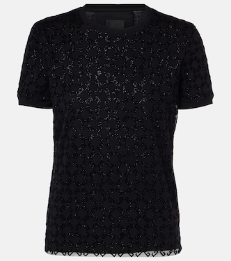 Top aus Baumwolle mit Glitter | Givenchy