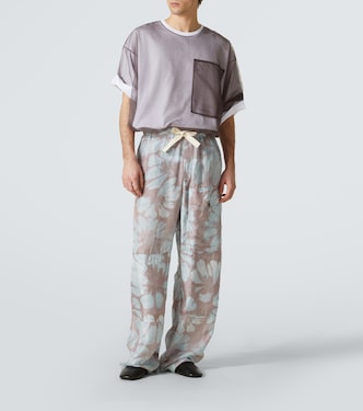 Cotton-blend jersey T-shirt | Dries Van Noten
