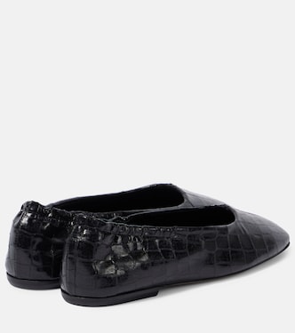 Ballerine in pelle metallizzata | Dries Van Noten
