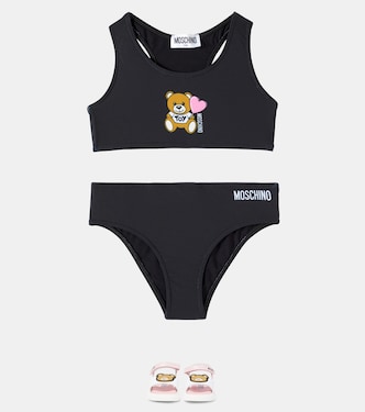 Sandali Teddy Bear in pelle | Moschino Kids