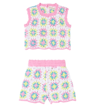 Baby - Top e shorts Nikaia in crochet | The New Society