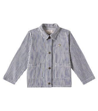 Giacca Fender in twill di cotone a righe | Konges Sløjd