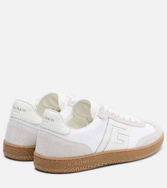 Balmain Swan suede sneakers | Balmain
