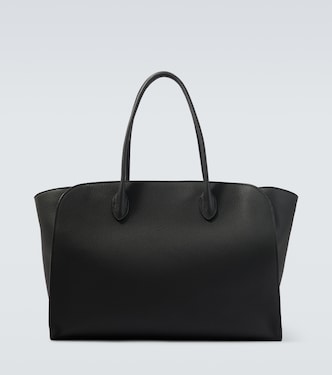 Marlo 17 leather tote bag | The Row
