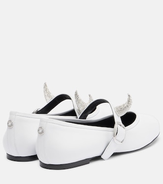 X Disney® Mary-Jane-Ballerinas aus Leder | Coperni