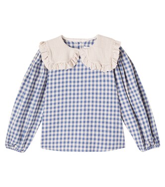 Bluse Belen aus Baumwollflanell | Cozmo